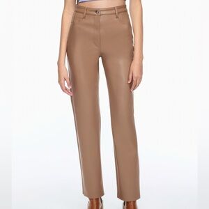 WILFRED Melina Straight Leg Pant Tan